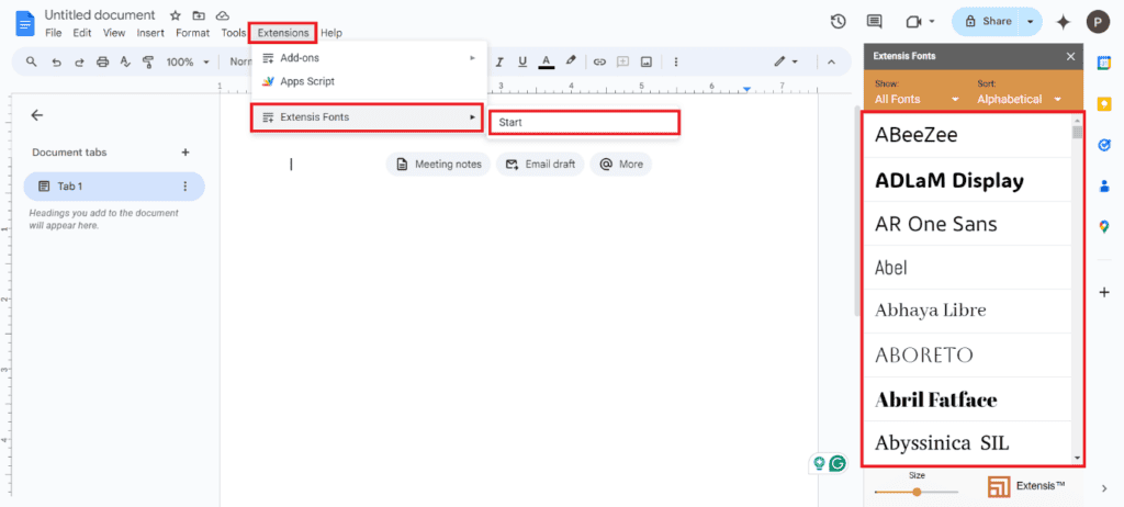How to Install Custom Google Fonts for Google Docs – TechCult