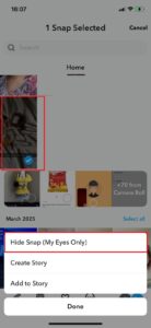 What is My Eyes Only on Snapchat and How to Use It – TechCult