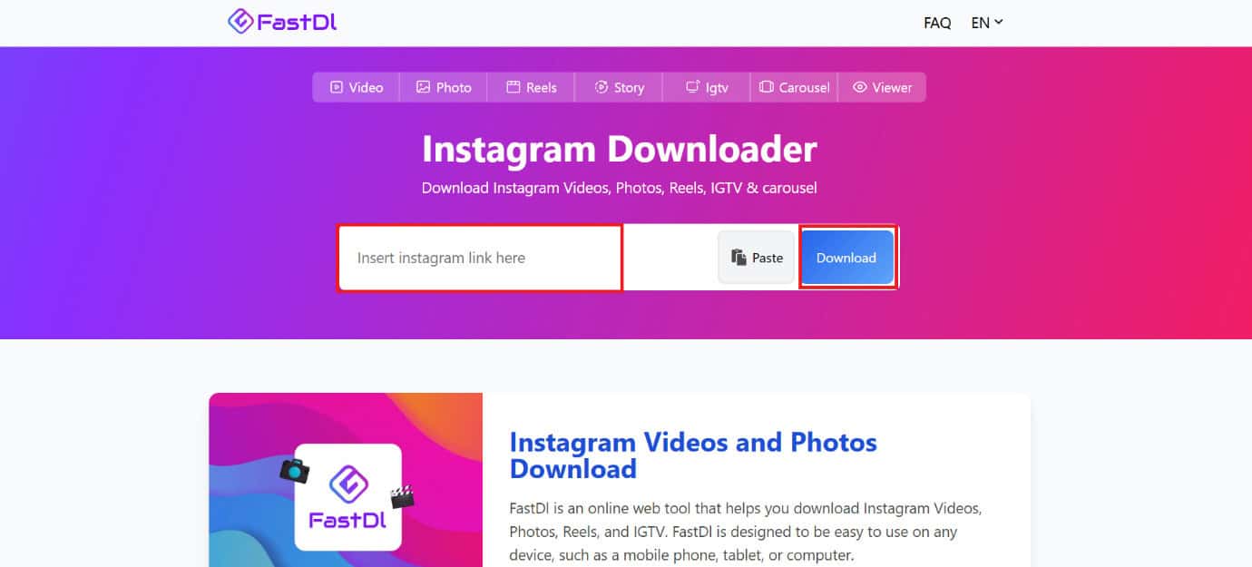 select Download