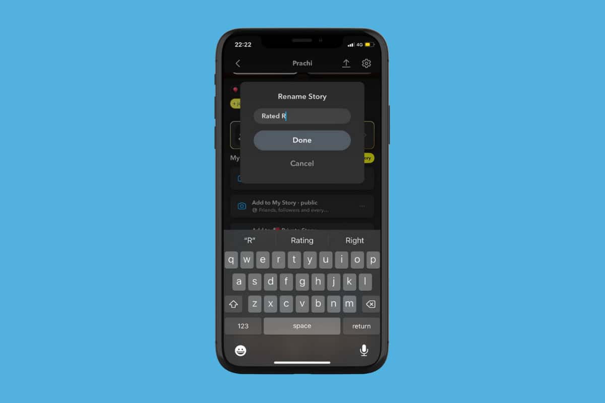 Best Private Story Names Ideas for Snapchat
