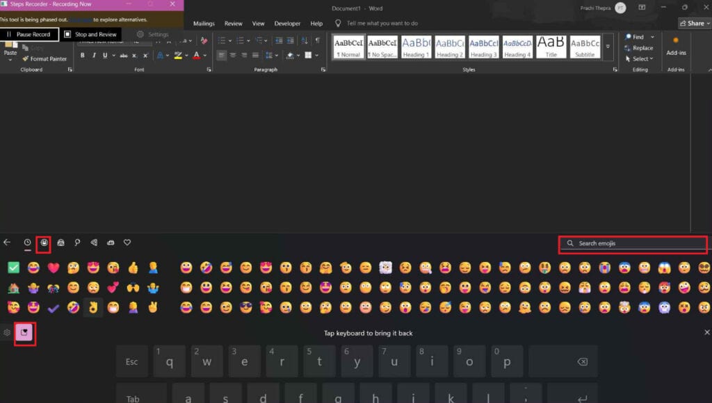 How to Open Emoji Keyboard on Windows 10/11 – TechCult
