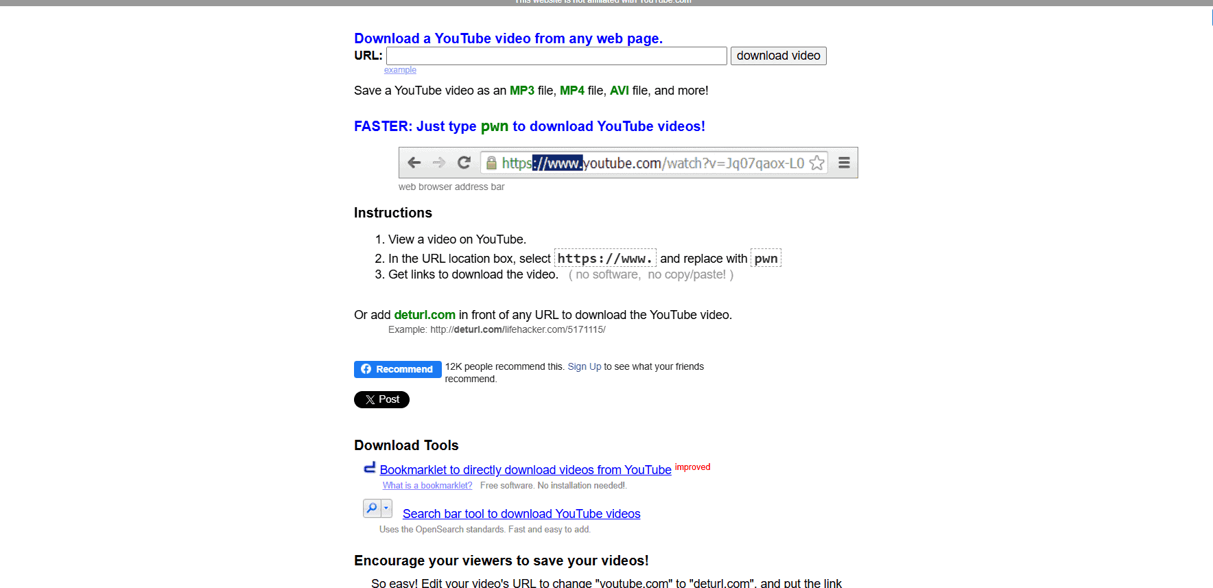 deturl | Best App that Downloads YouTube Music