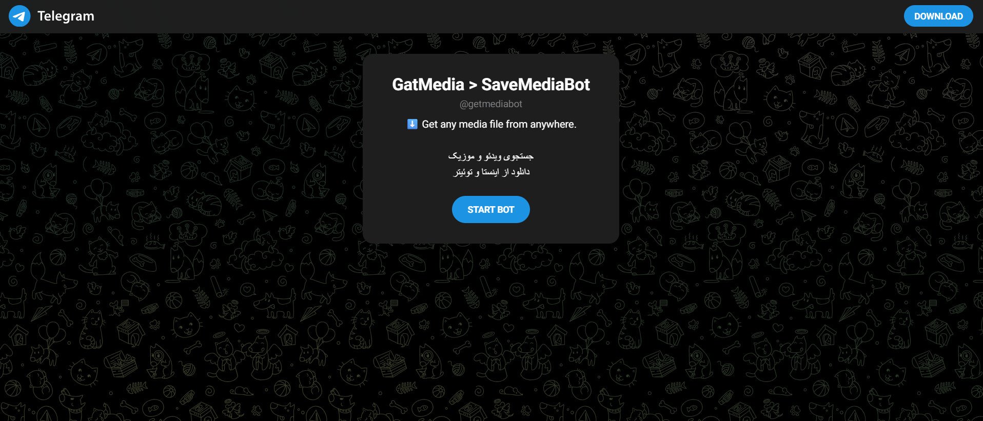 GetMedia Bot | Best AI Tools for Telegram