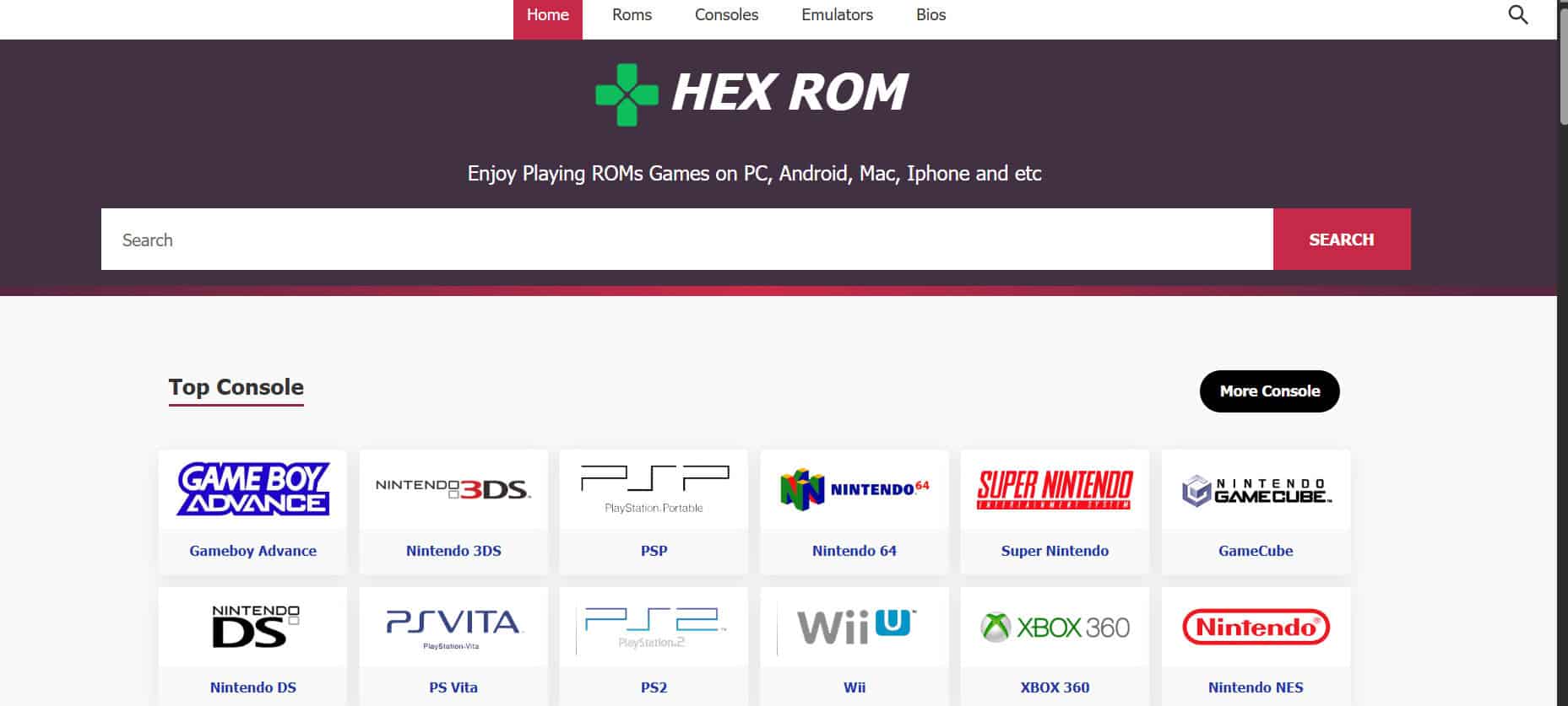 Hex ROMS