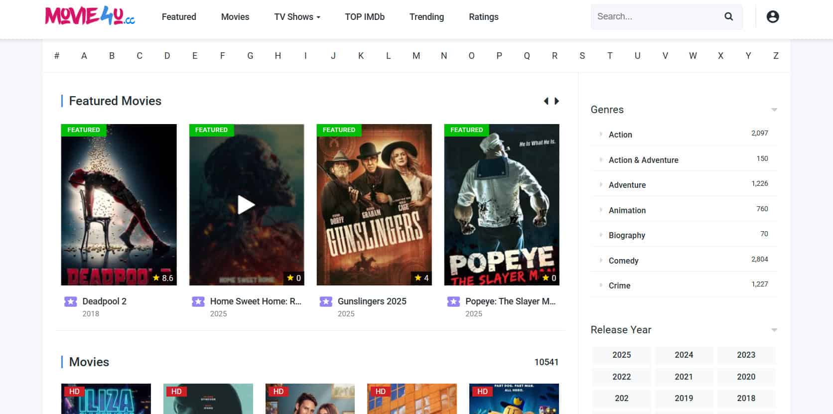 Movie4u | best Putlocker alternatives
