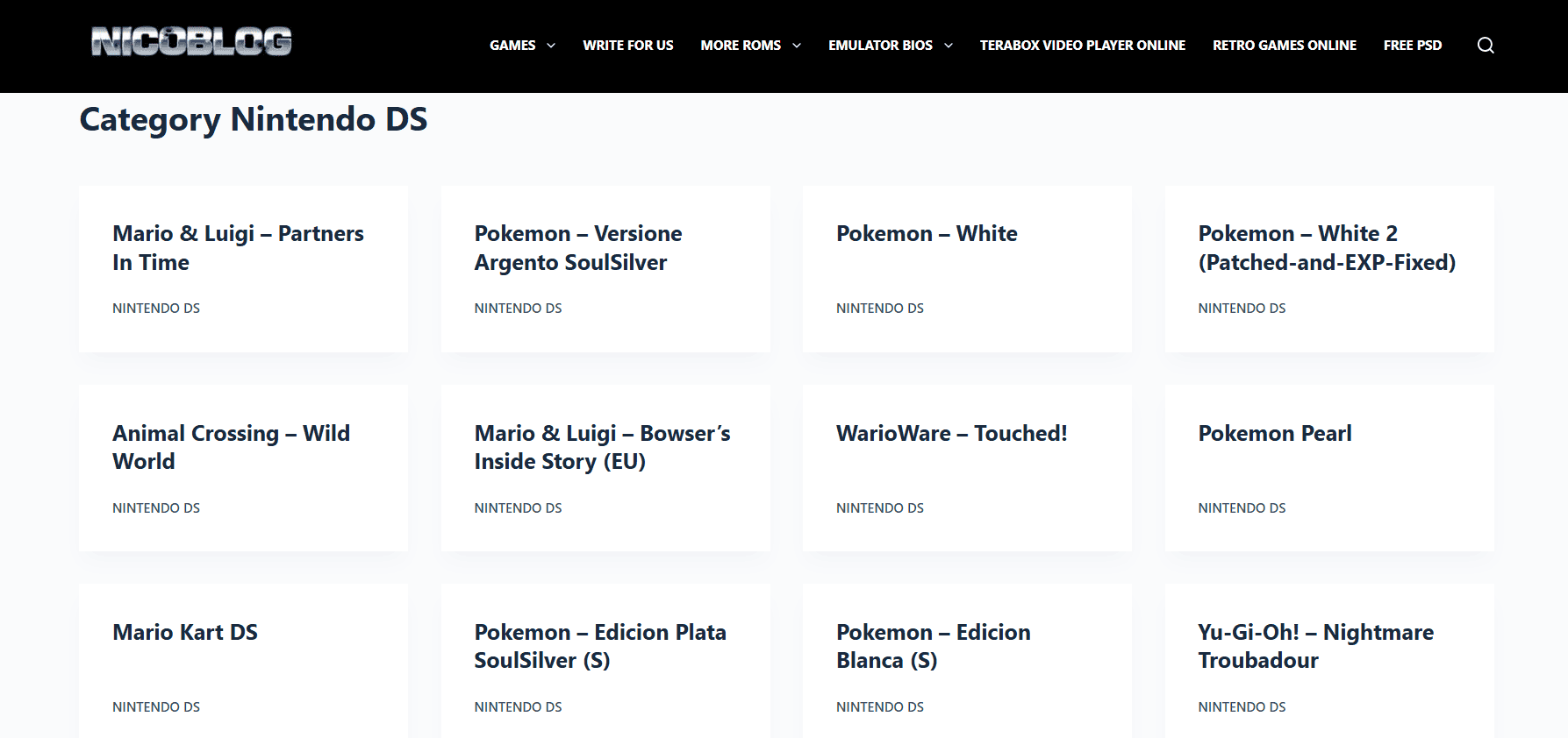 Nicoblog | Best Safe ROM Sites to Download Games