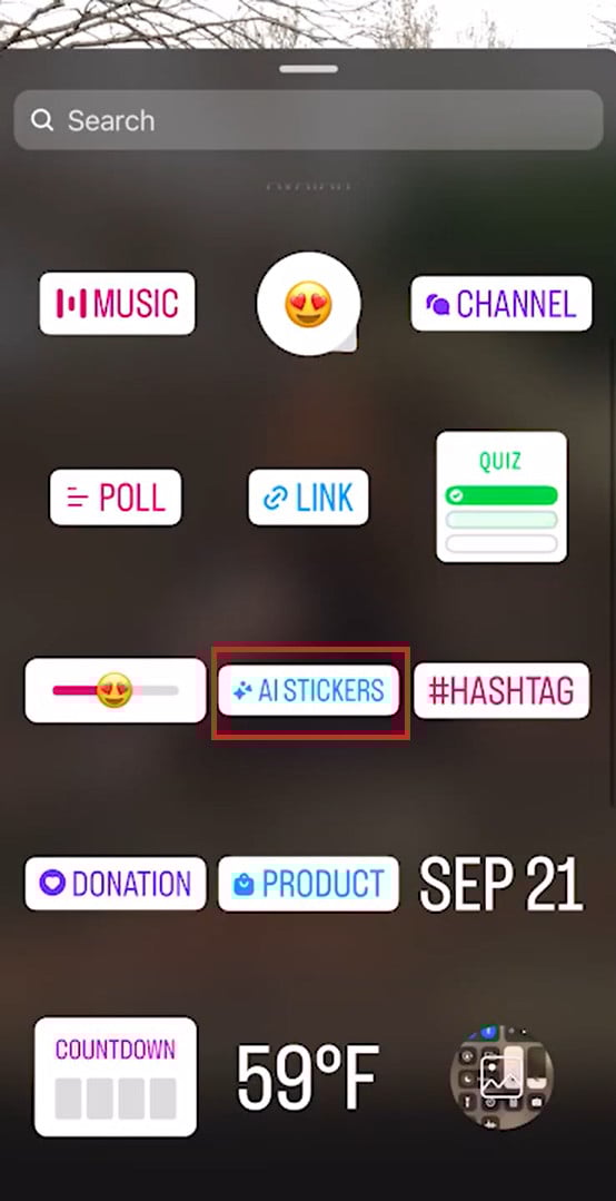 select AI Stickers