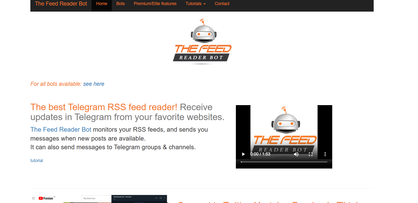 The Feed Reader Bot