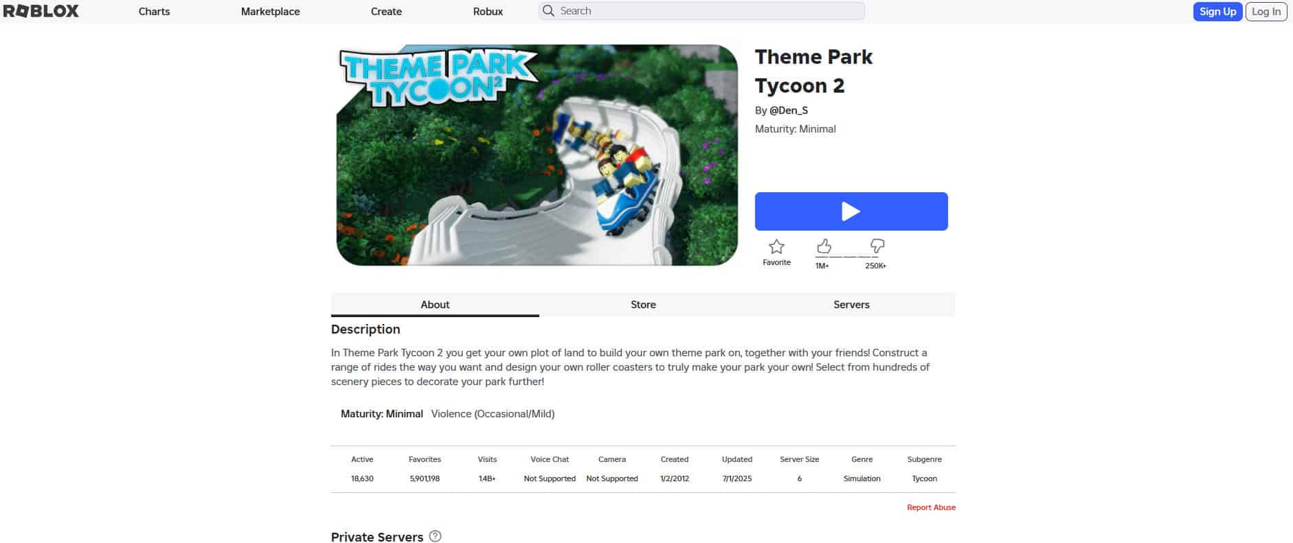 Theme Park Tycoon 2