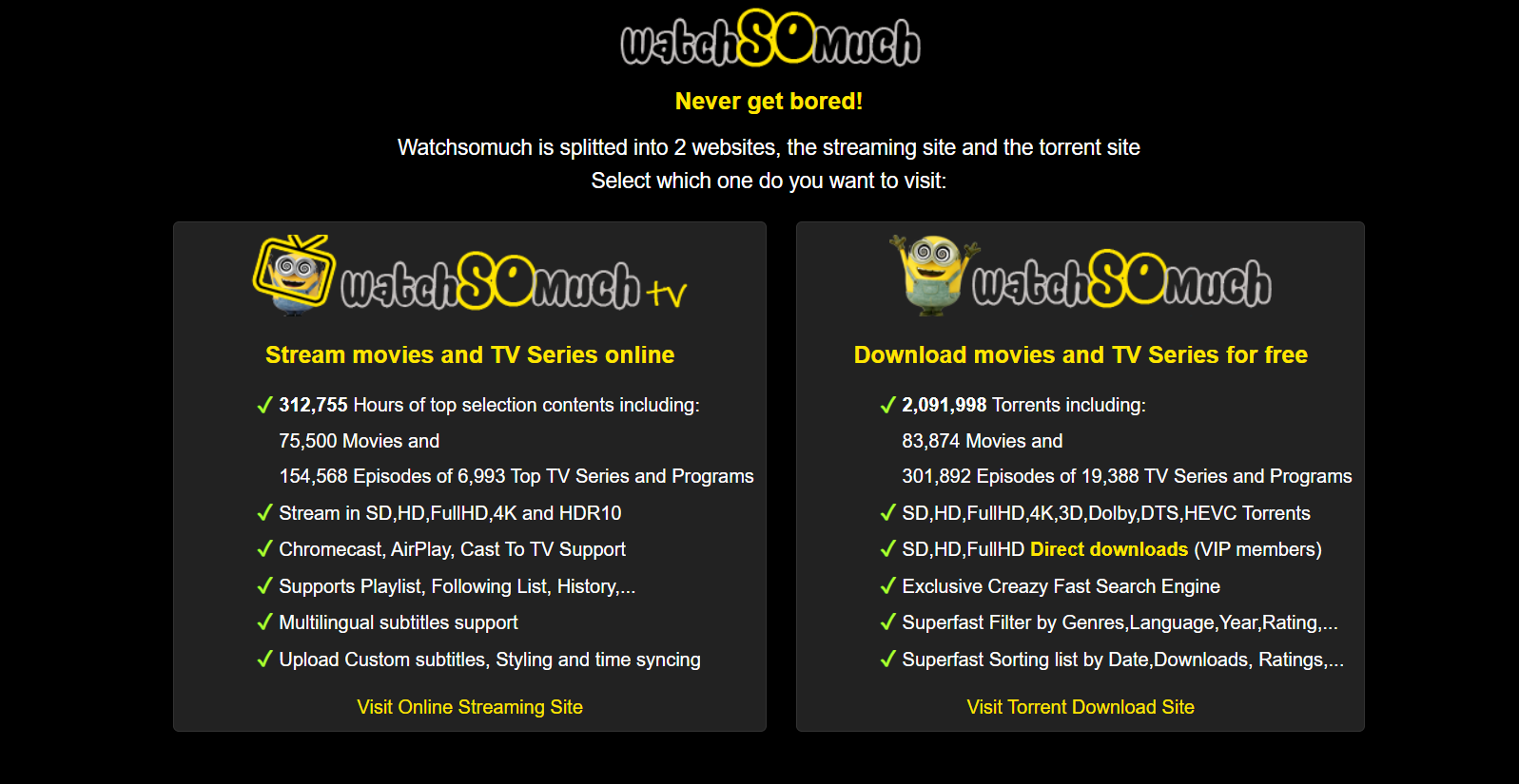 WatchSoMuch