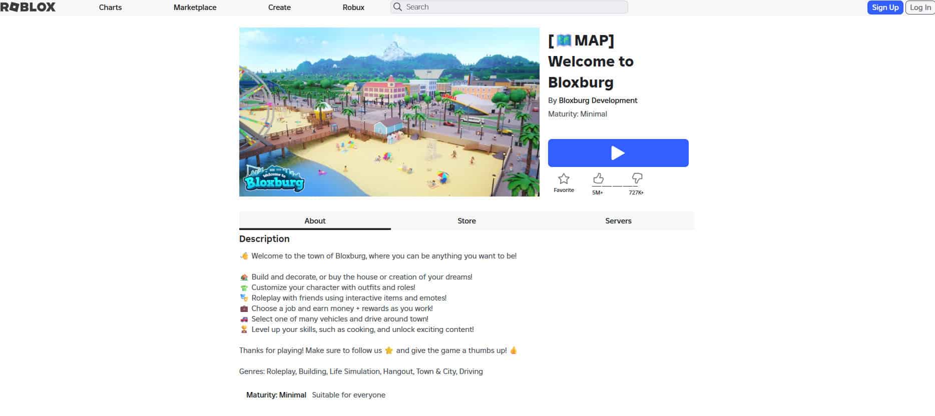 Welcome to Bloxburg