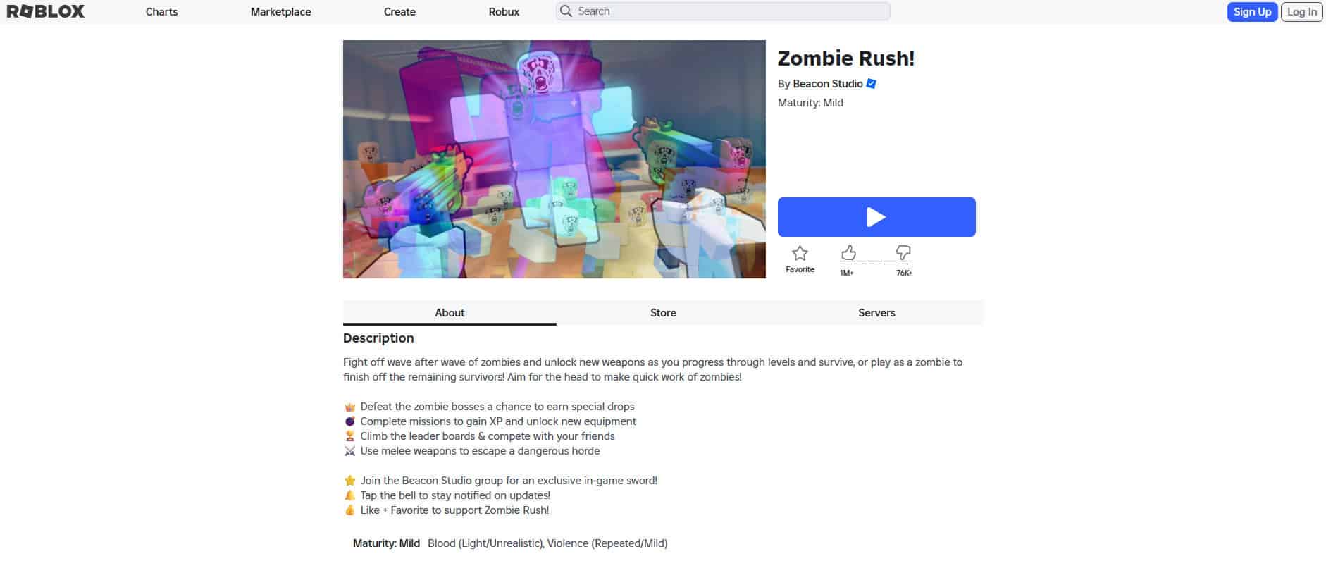 Zombie Rush | Best Zombie Games on Roblox
