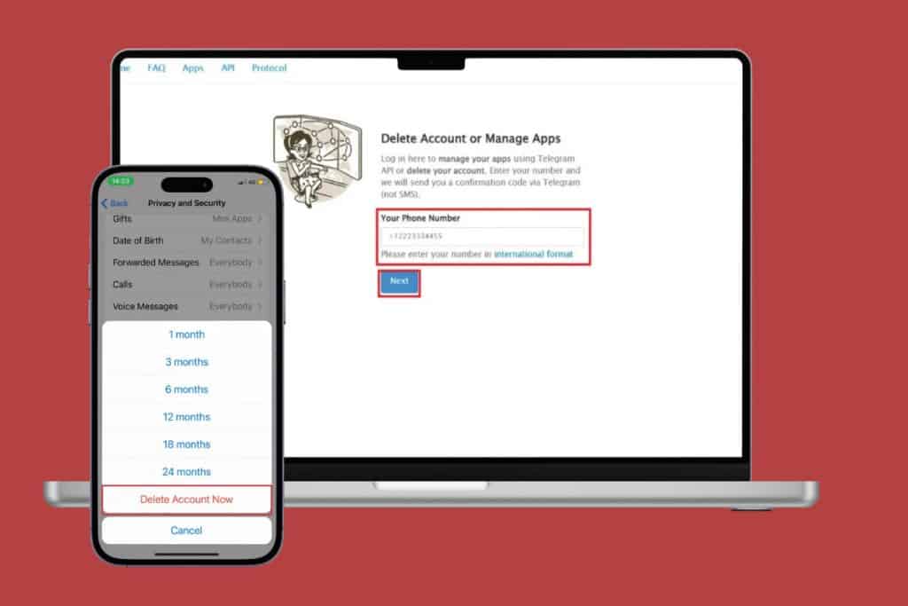 How to Deactivate or Delete Telegram Account