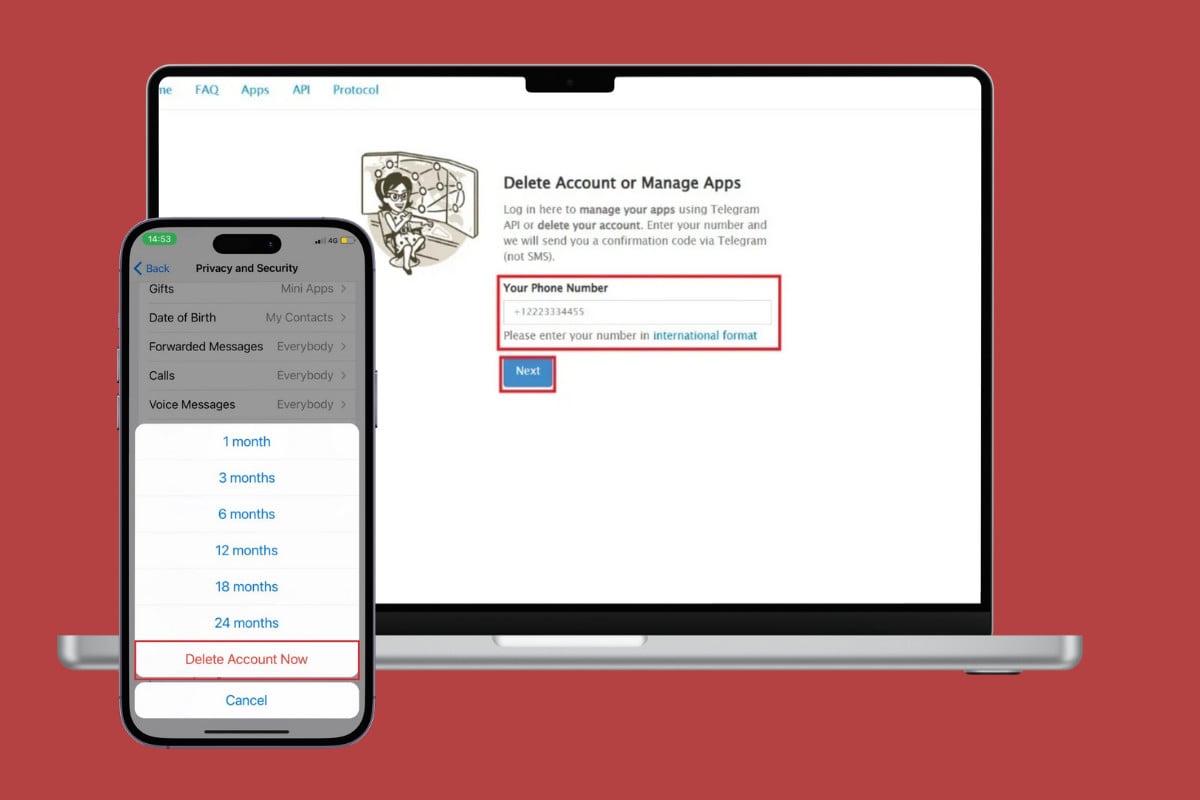 How to Deactivate or Delete Telegram Account