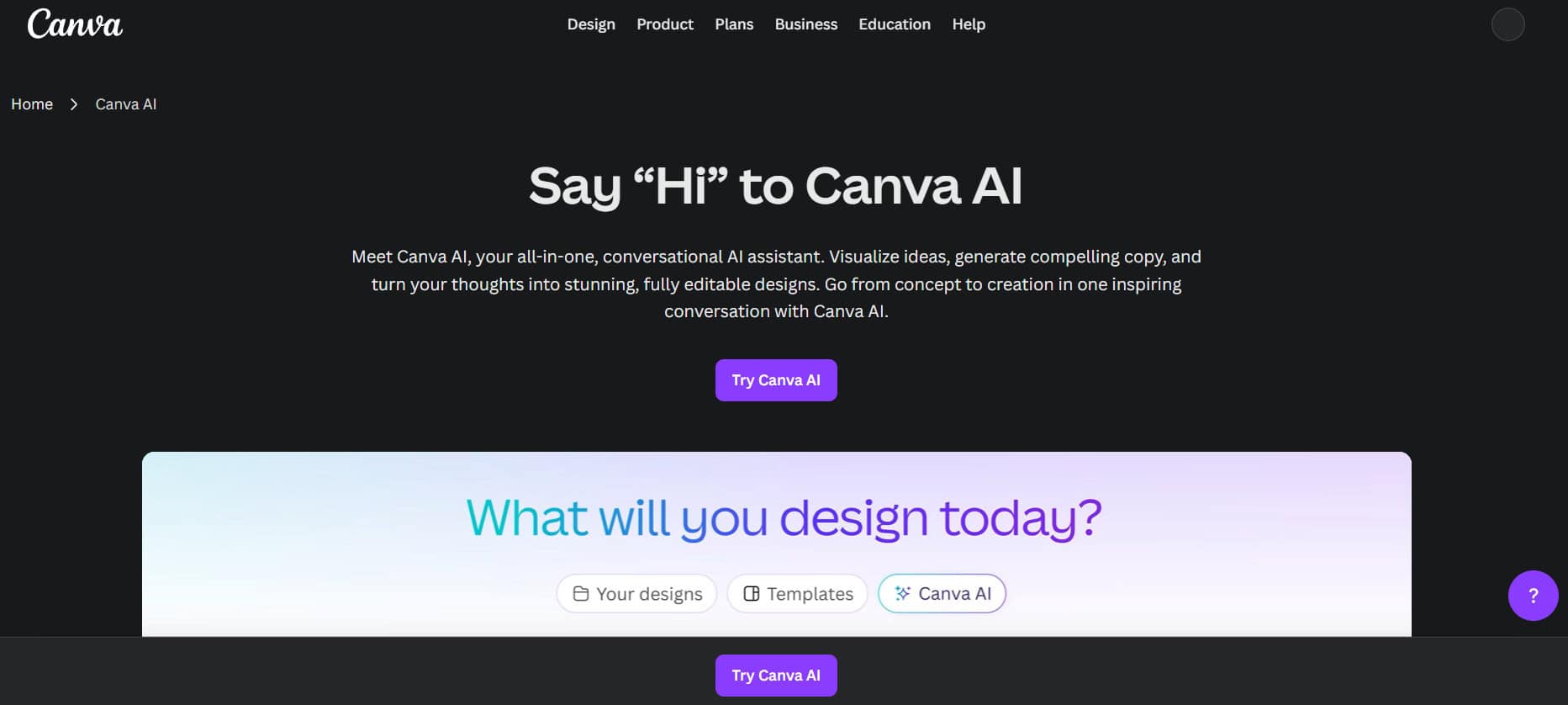 Canva AI | Best AI Tools for Instagram