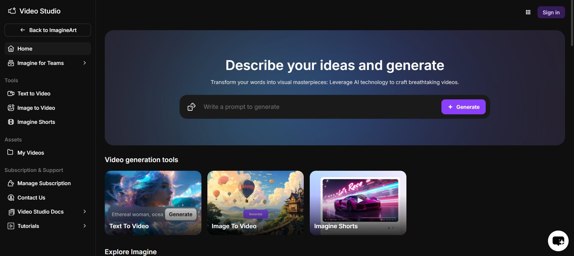 Fliki | Best AI Tools for Instagram
