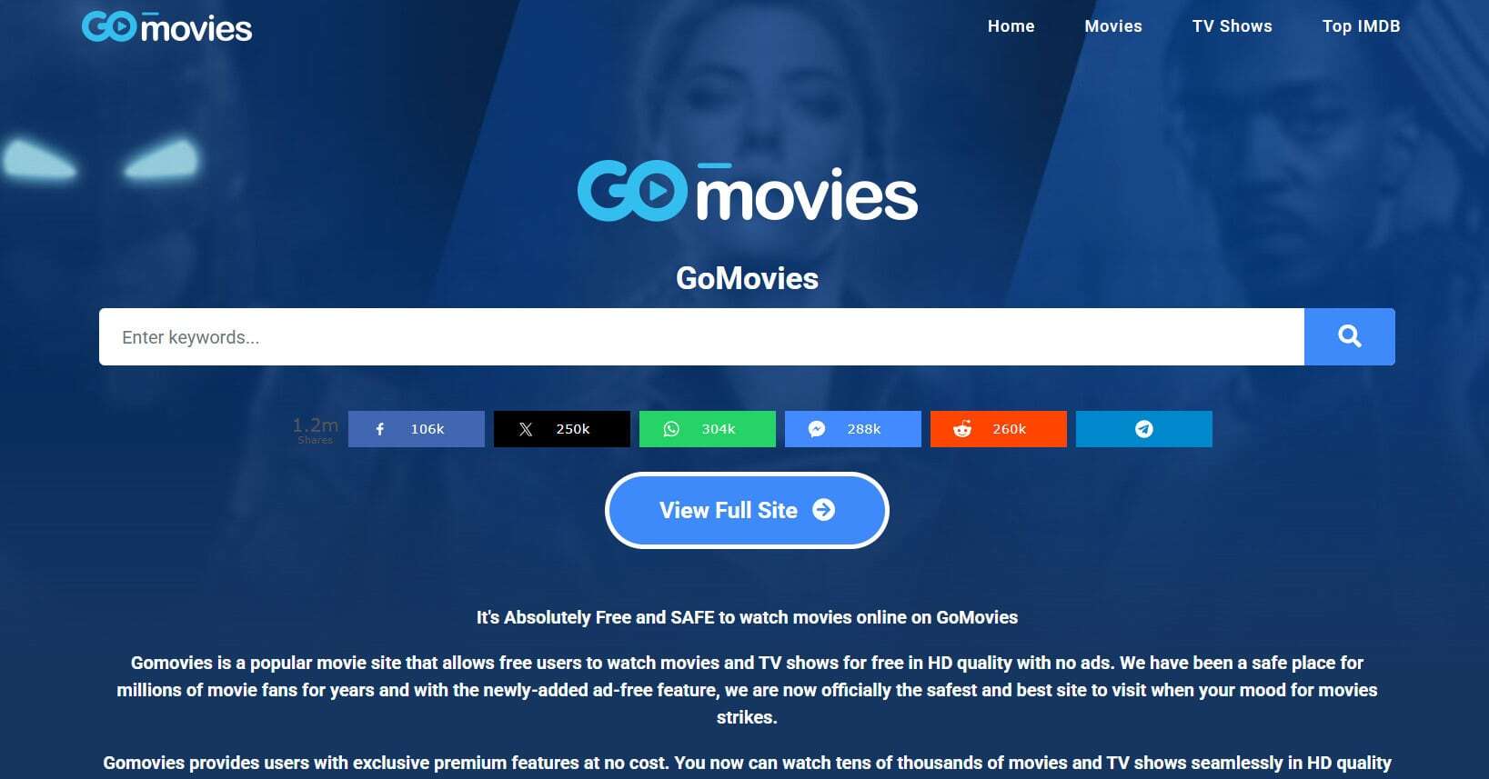 GoMovies | Best 123Movies Alternatives in 2025