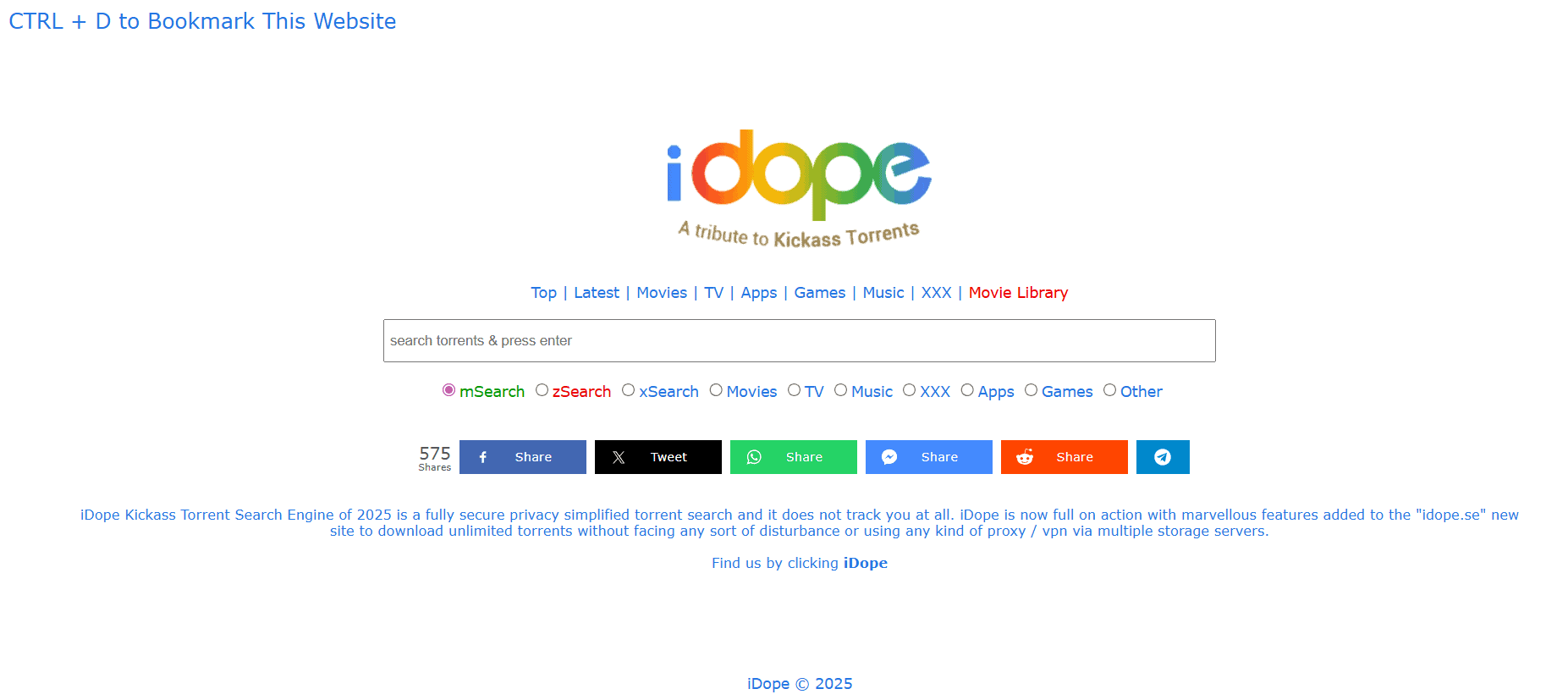 iDope | Best YIFY or YTS Alternatives