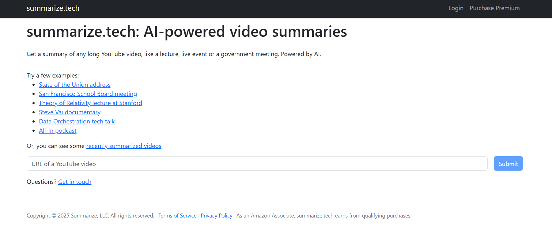 Summarize.tech