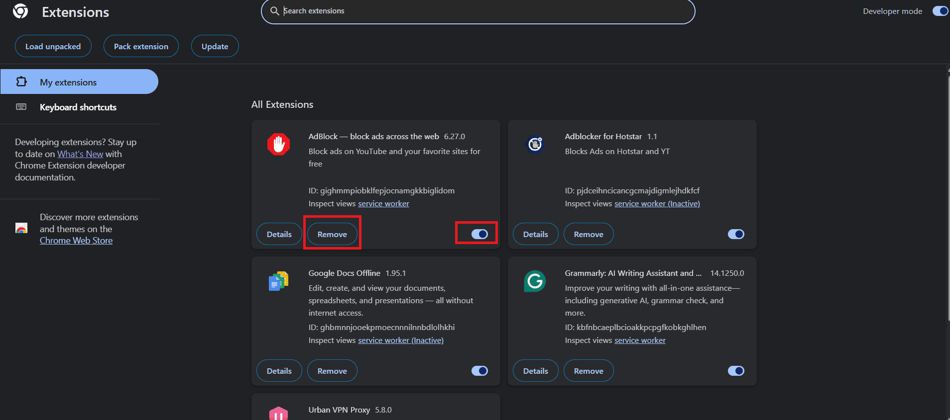 turn the toggle off for the extension | How to Fix Sign-in Issues in Gmail? Problem Signing in Gmail