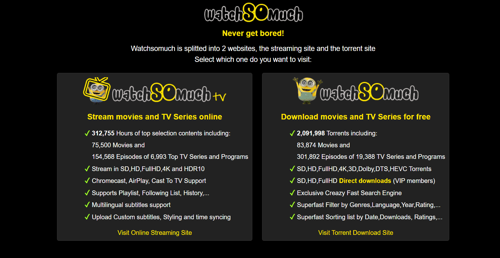 WatchSoMuch