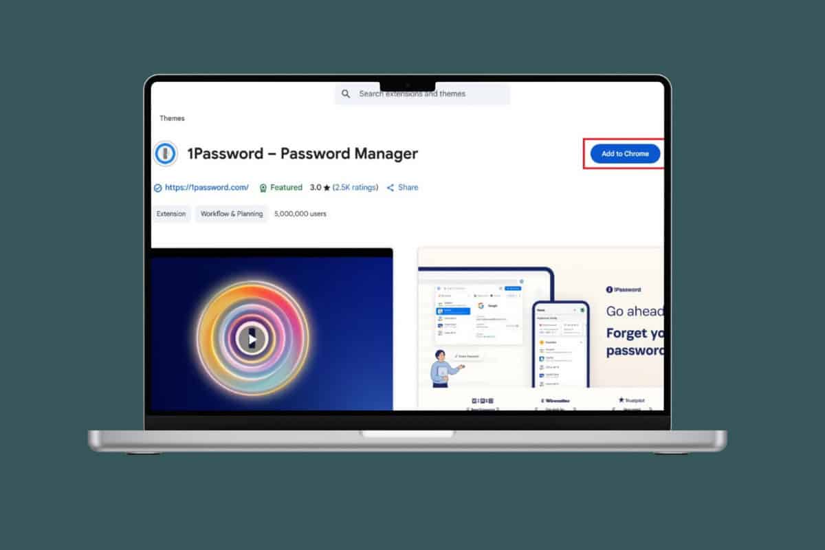 How to Add 1Password to Chrome