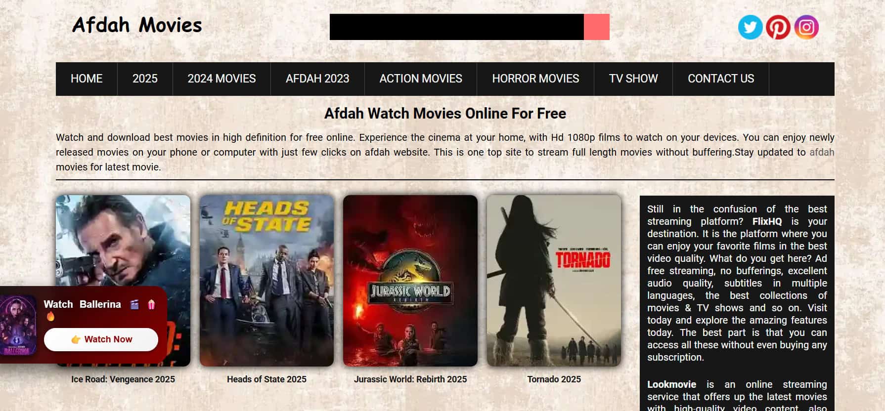 Afdah | Best Flixtor Alternatives 