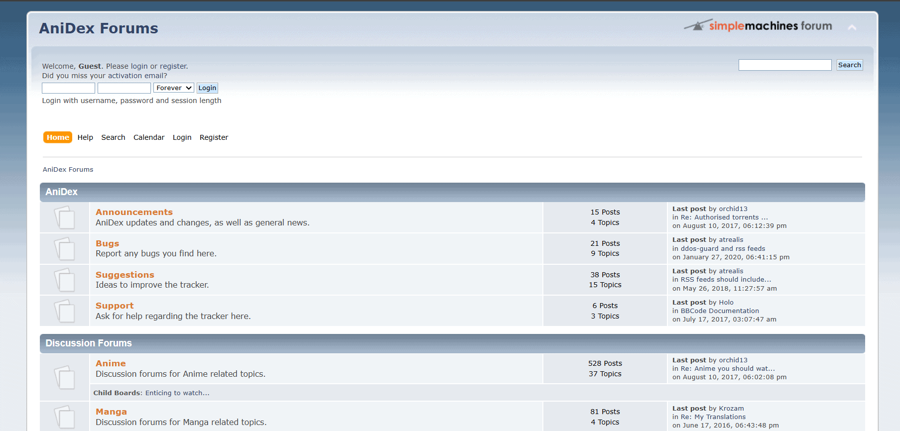 Anidex | Best YIFY Proxy List