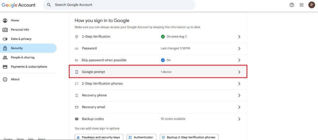 Fix ‘Gmail Couldn’t Sign You’ in 2 Step Verification – TechCult