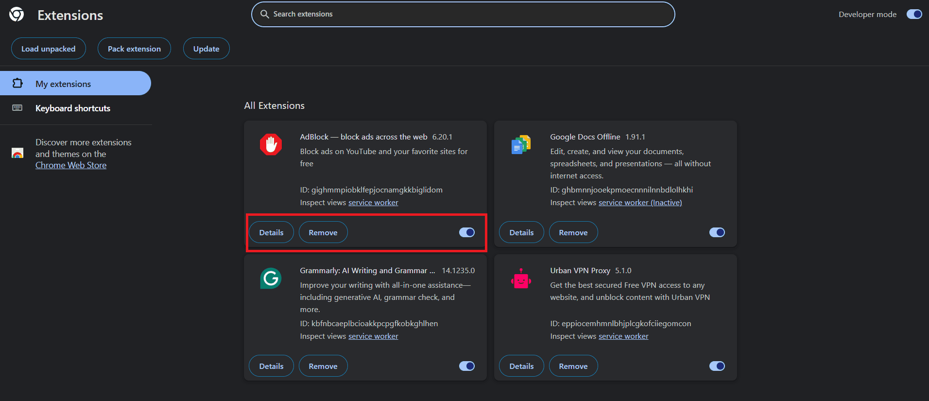 click on options | Fix Google Chrome Blank White Screen on Windows 11/10