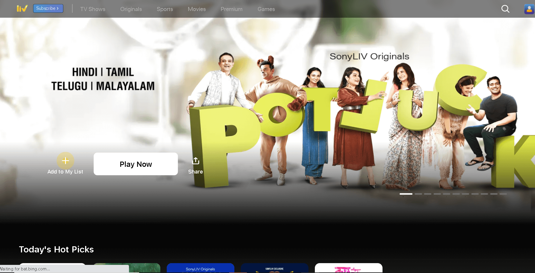 SonyLIV Top 