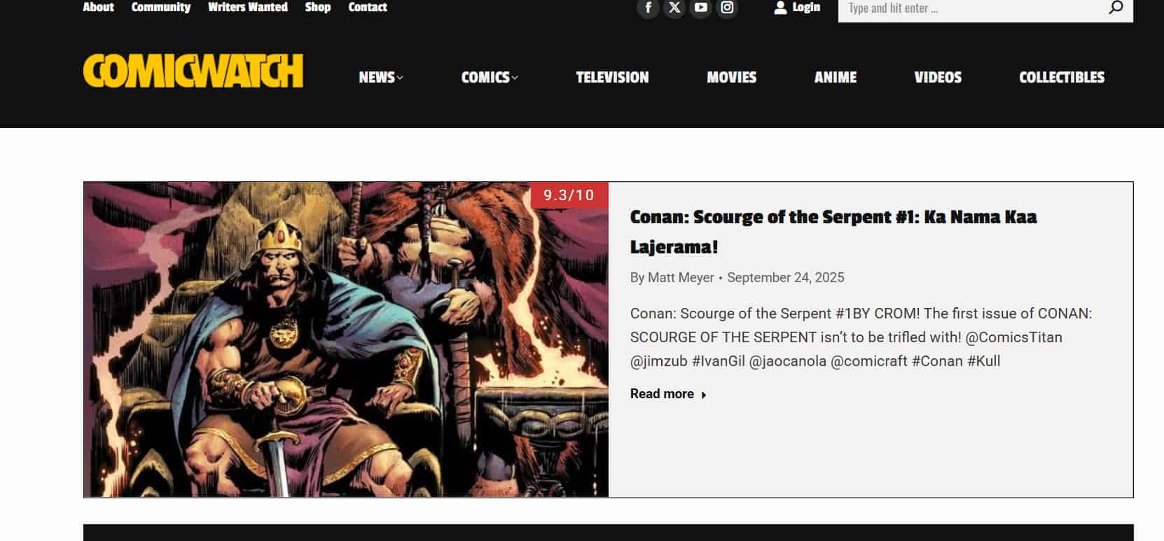 Comic Watch | Best Sites to Read Comics Online For Free
