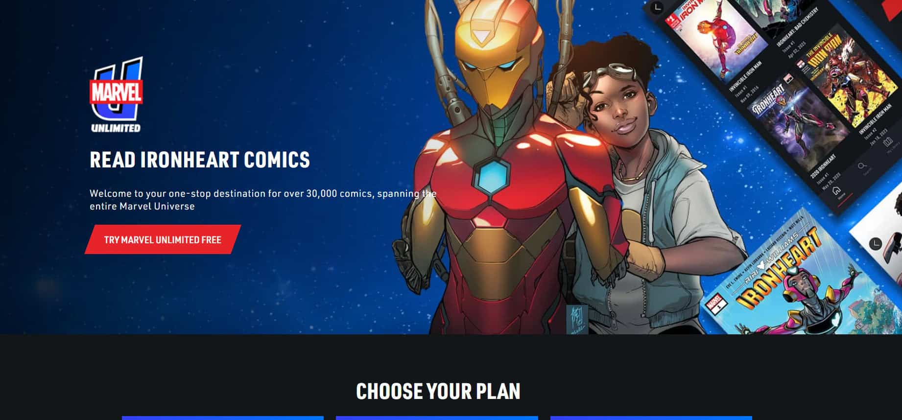 Marvel Unlimited | Best Sites to Read Comics Online For Free
