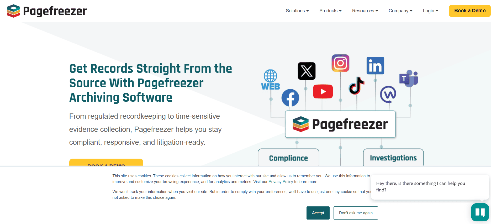 PageFreezer | Best Wayback Machine Alternatives