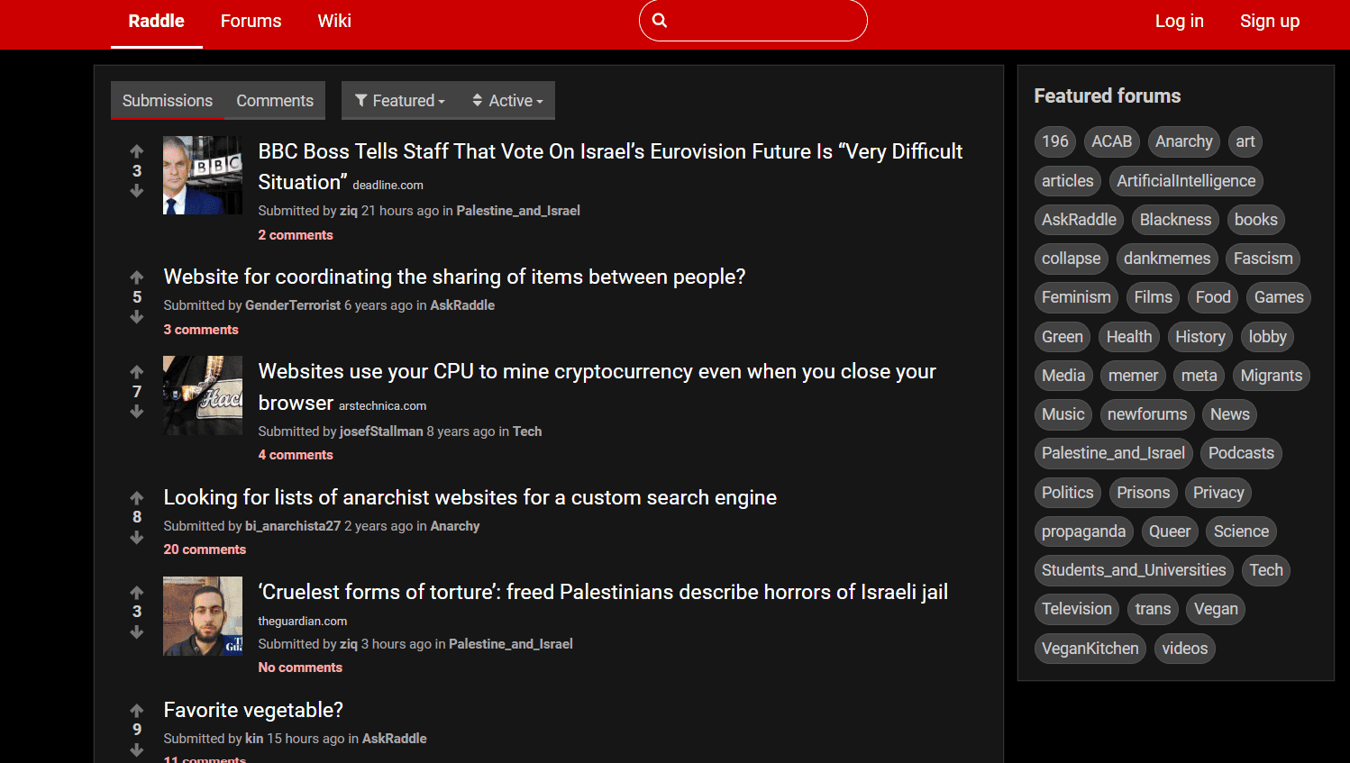 Raddle | Best Sites Like Reddit