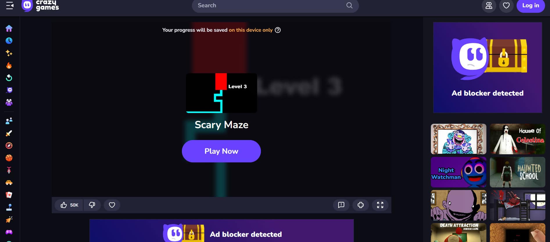 Scary Maze