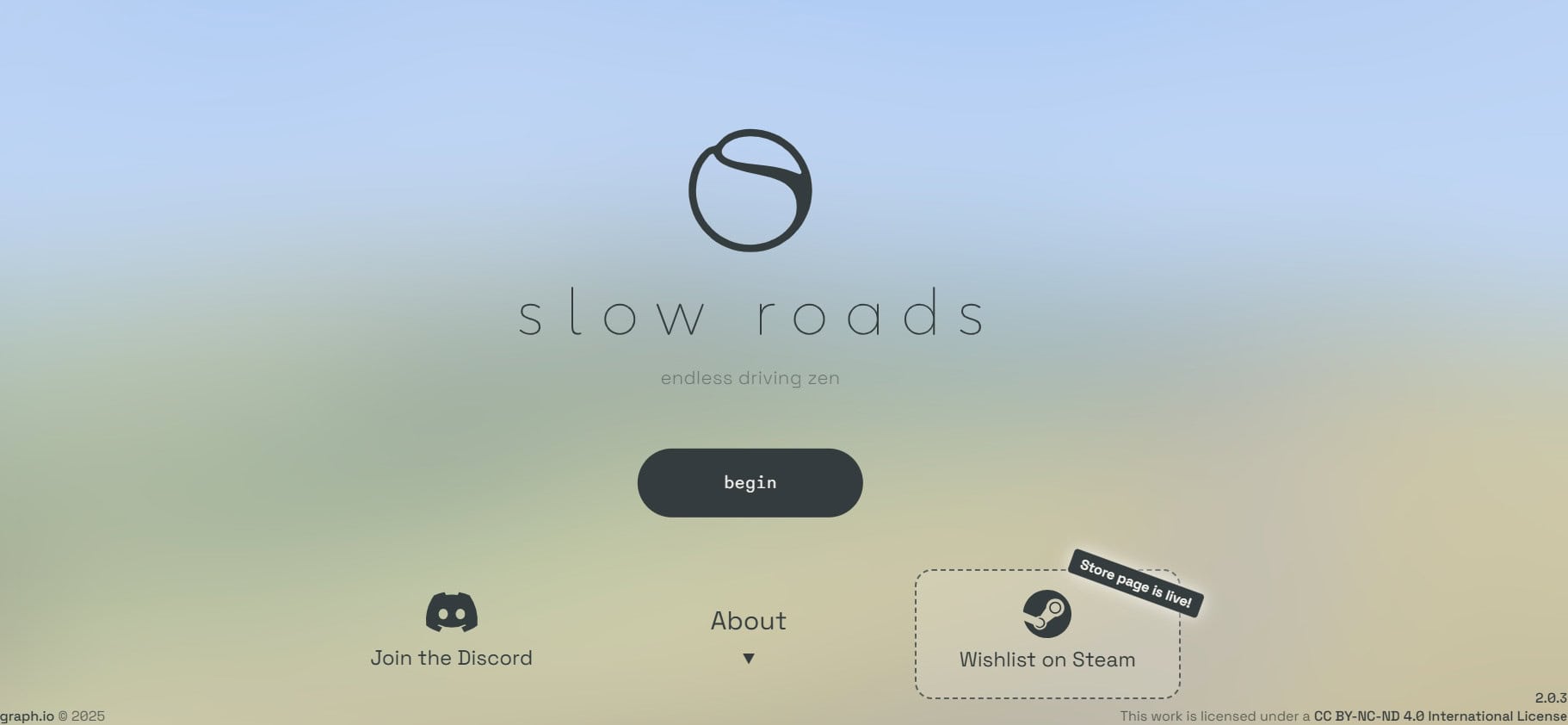 Slow Roads | Best Browser Games to Play