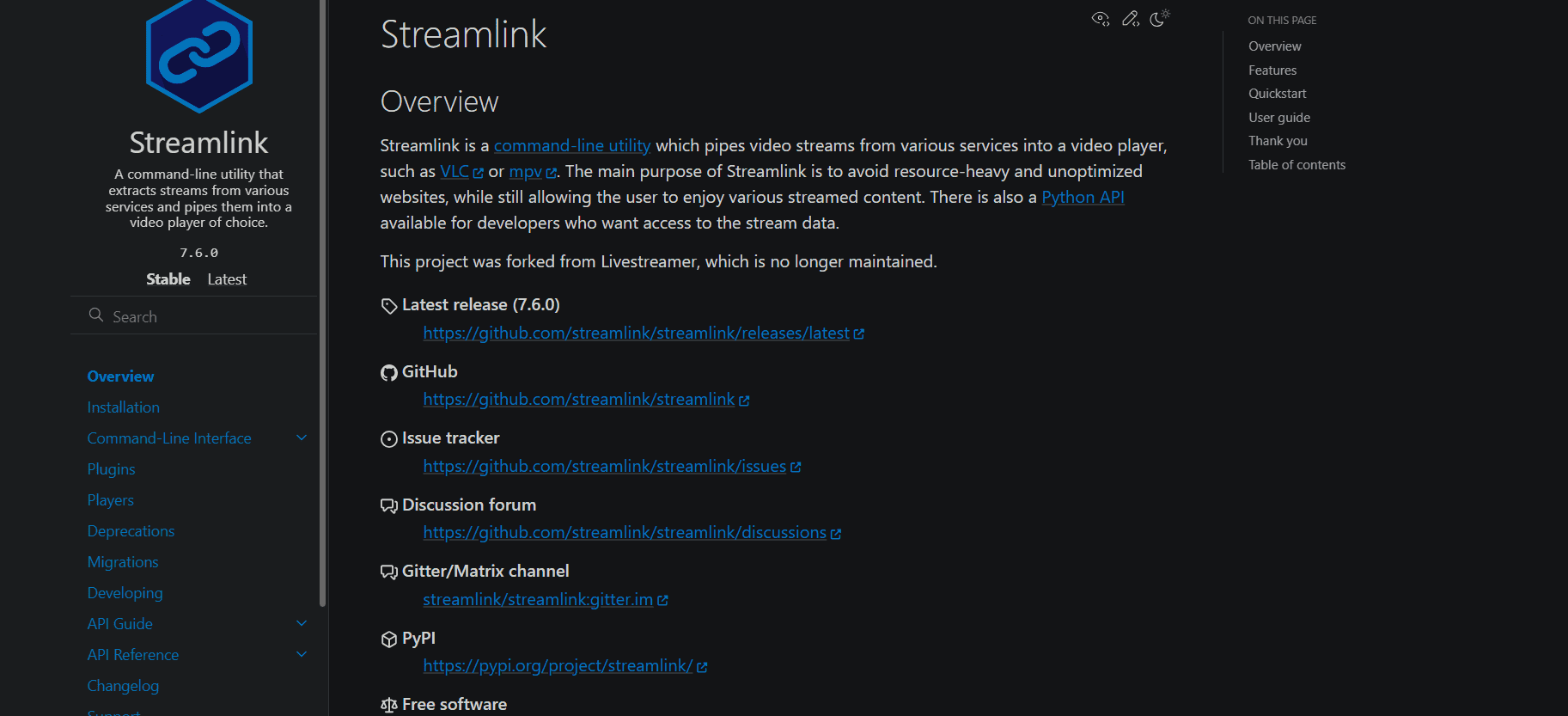 Streamlink