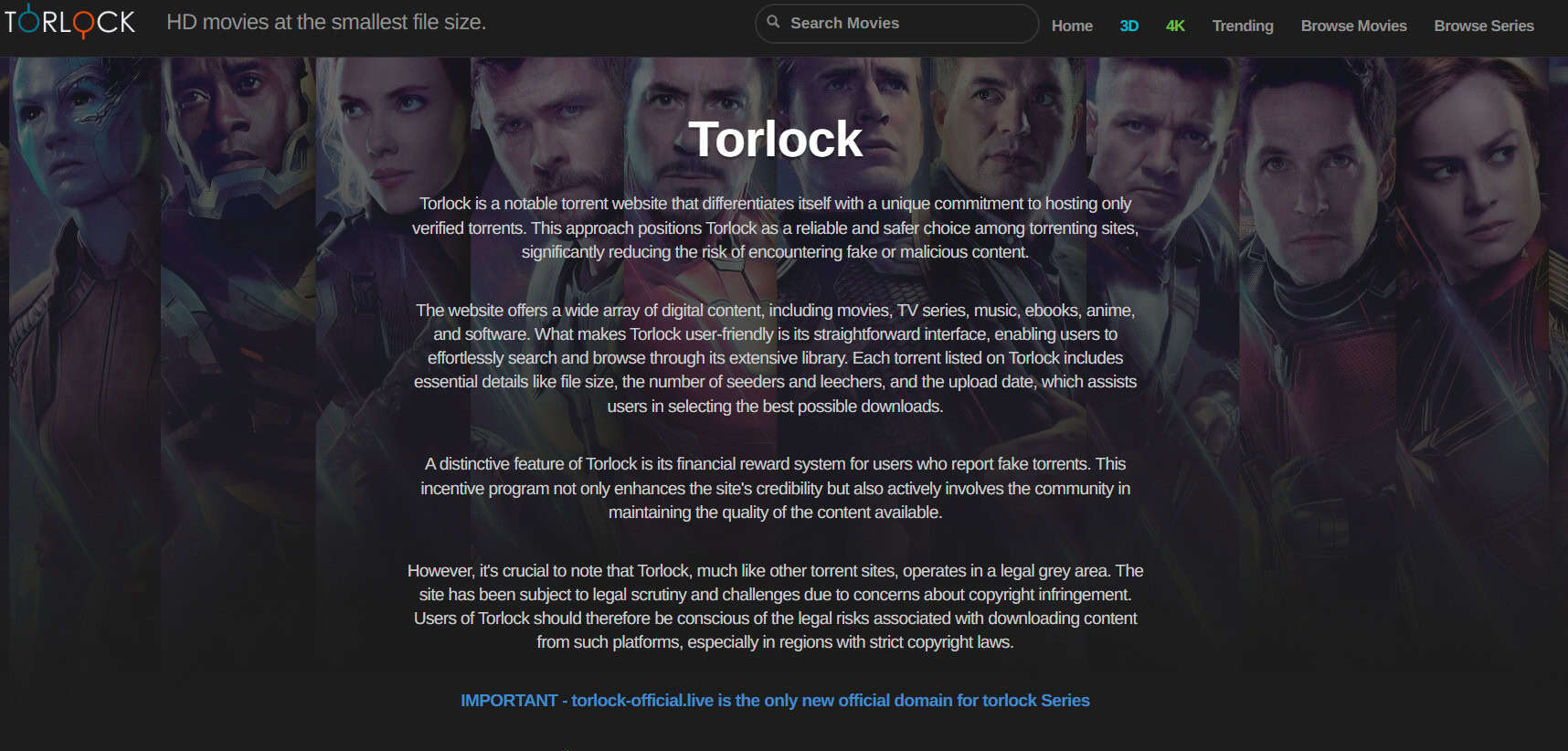 TorLock | Best LimeTorrents Alternatives