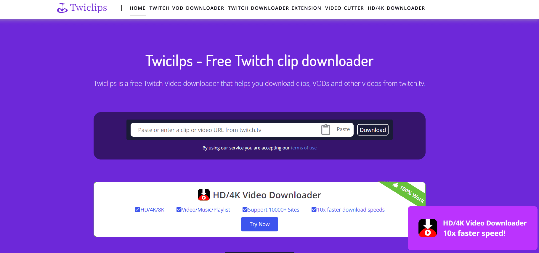 Twiclips | Best Twitch VOD Downloaders