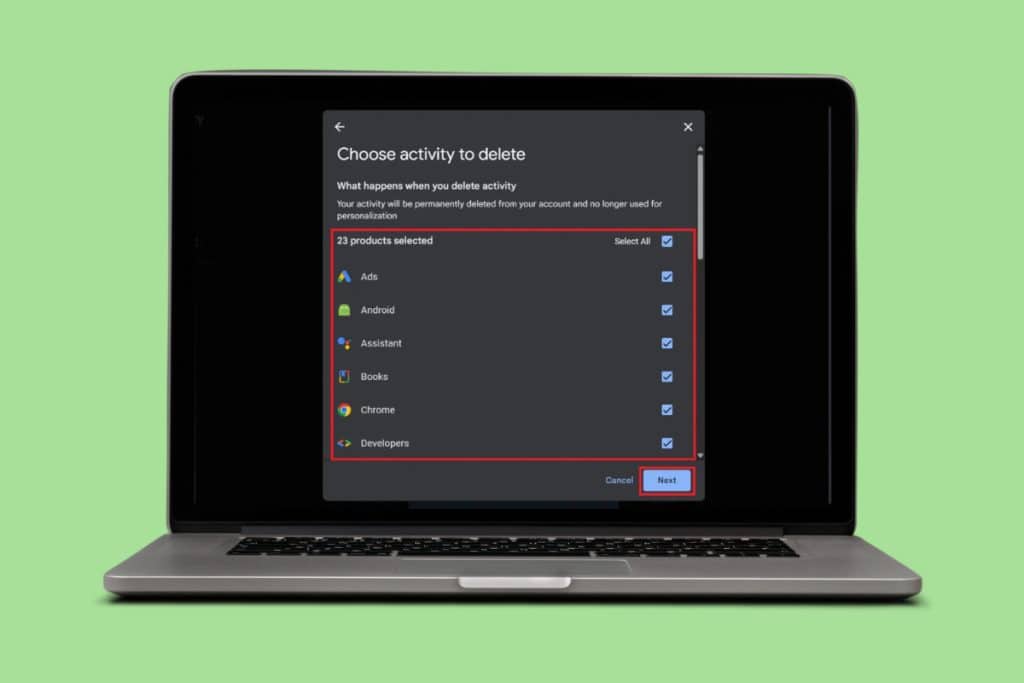 How to Delete All Your Google Activity