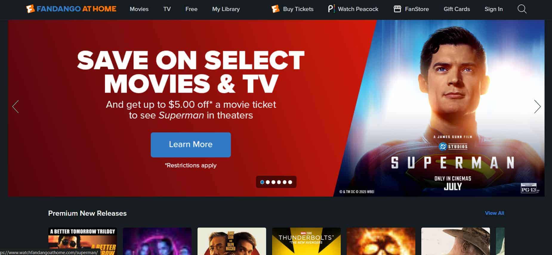 Fandango At Home | Best Websites to Watch Korean Dramas