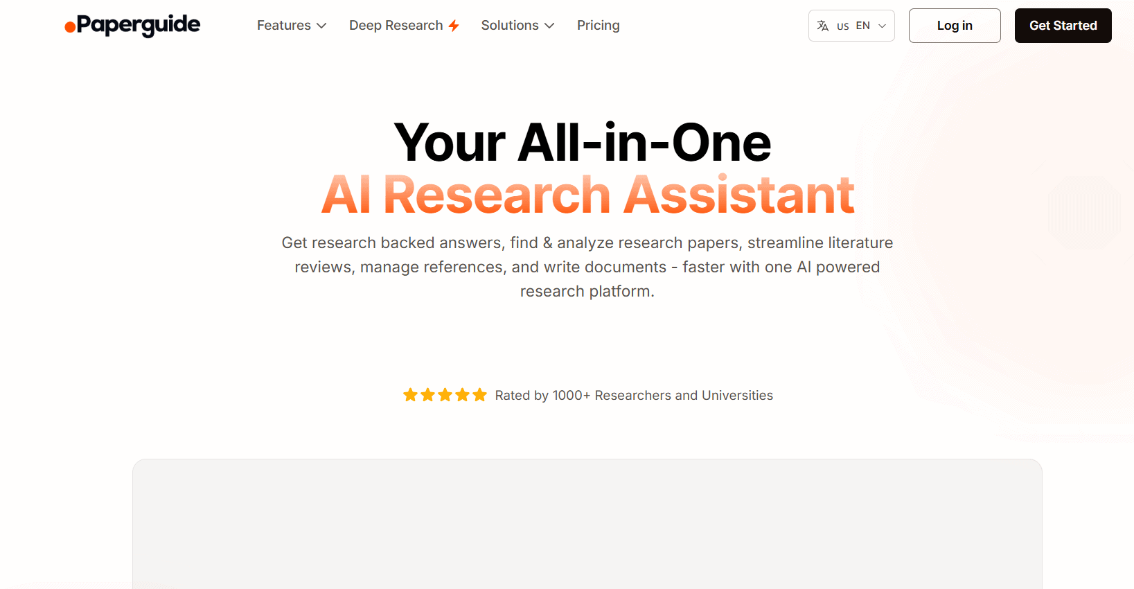 Paperguide | Best NotebookLM Alternatives