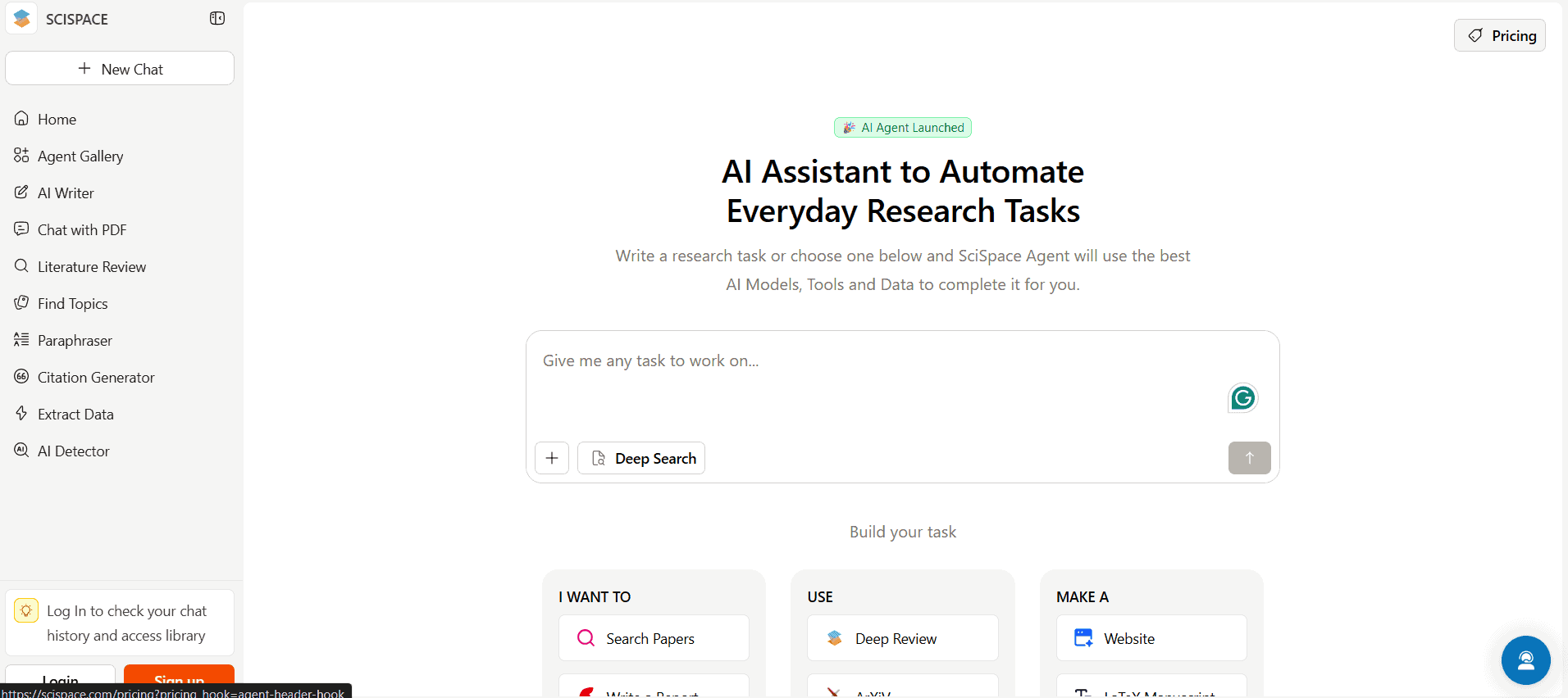 Scispace | Best NotebookLM Alternatives