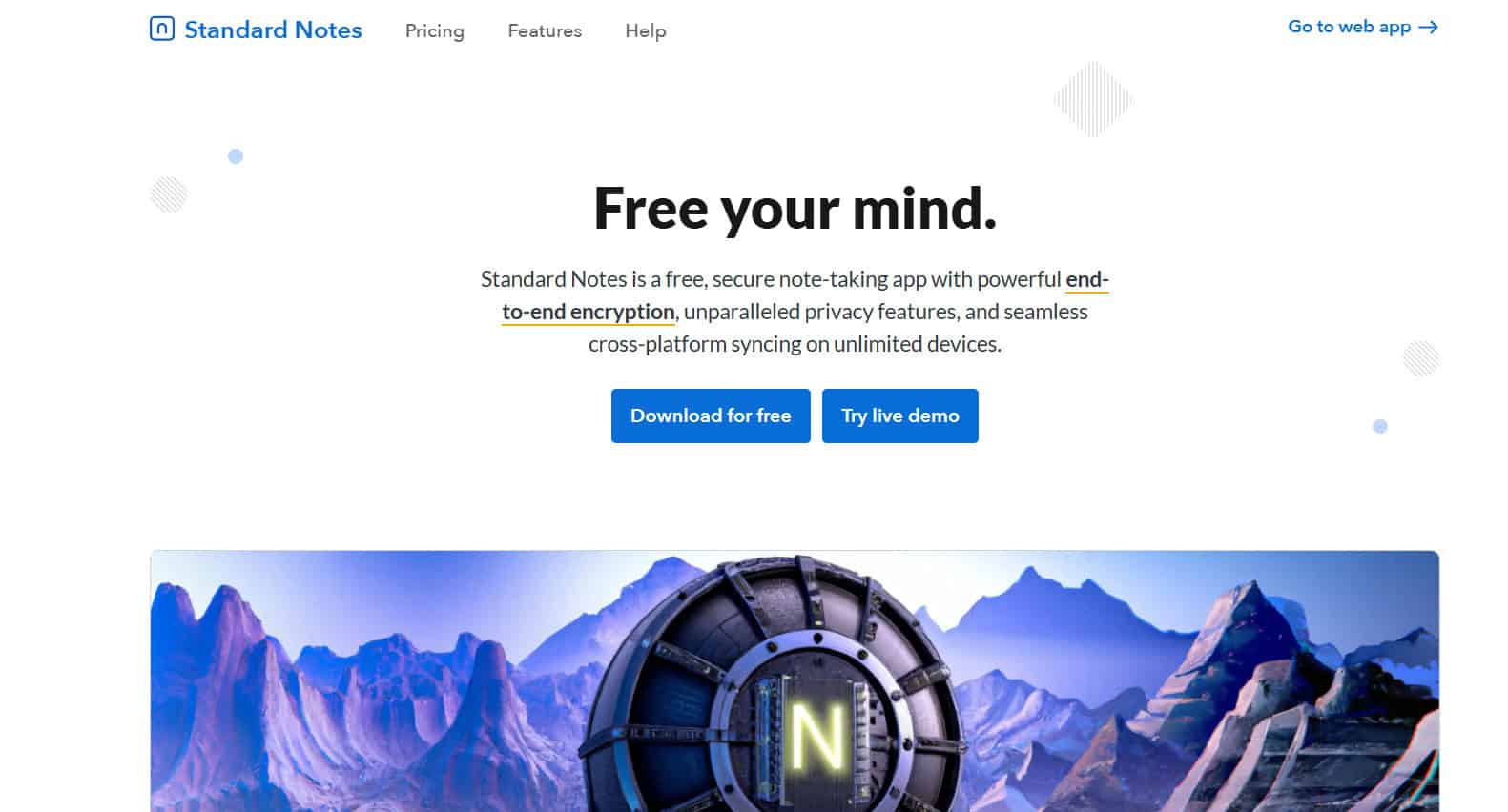 Standard Notes | Best Obsidian Alternatives