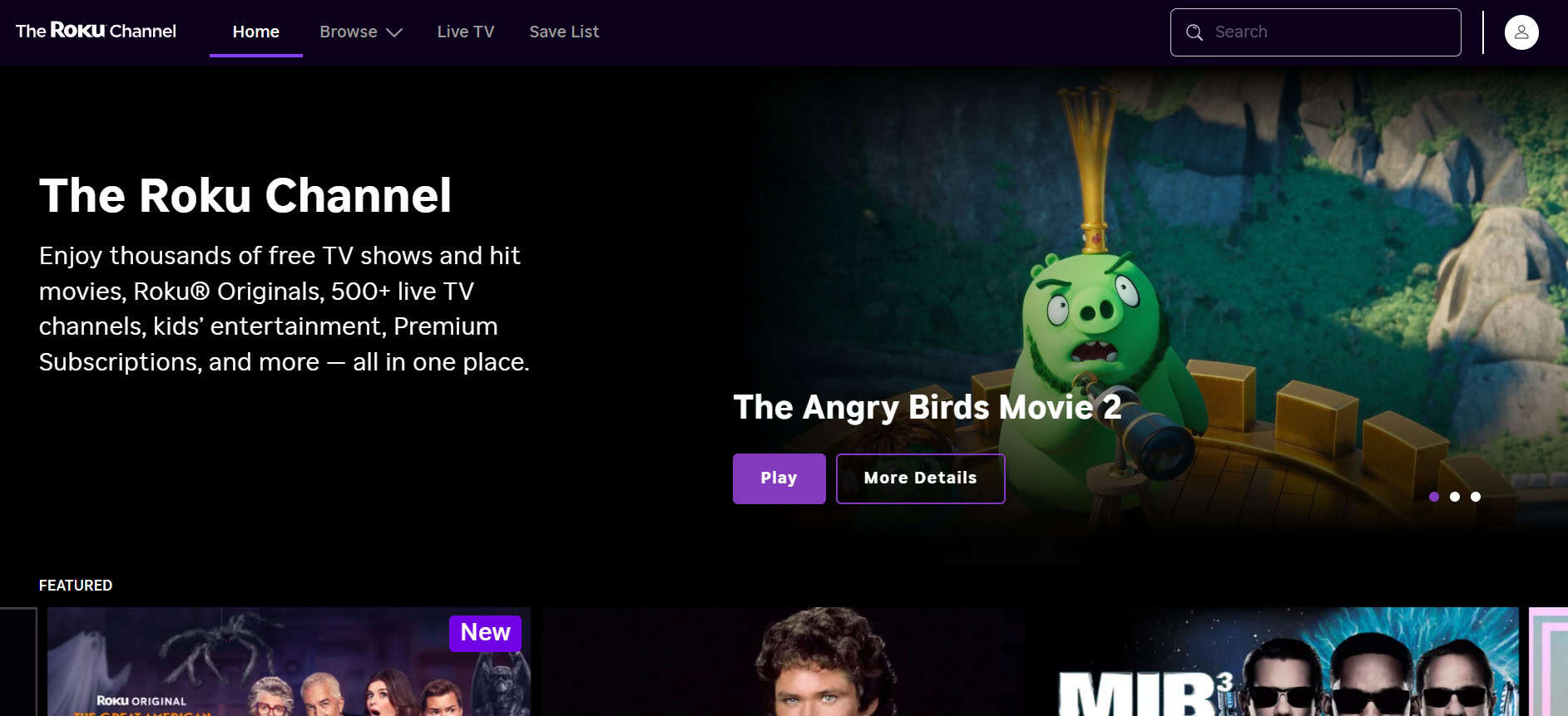 The Roku Channel | best free live TV apps for Android and iOS