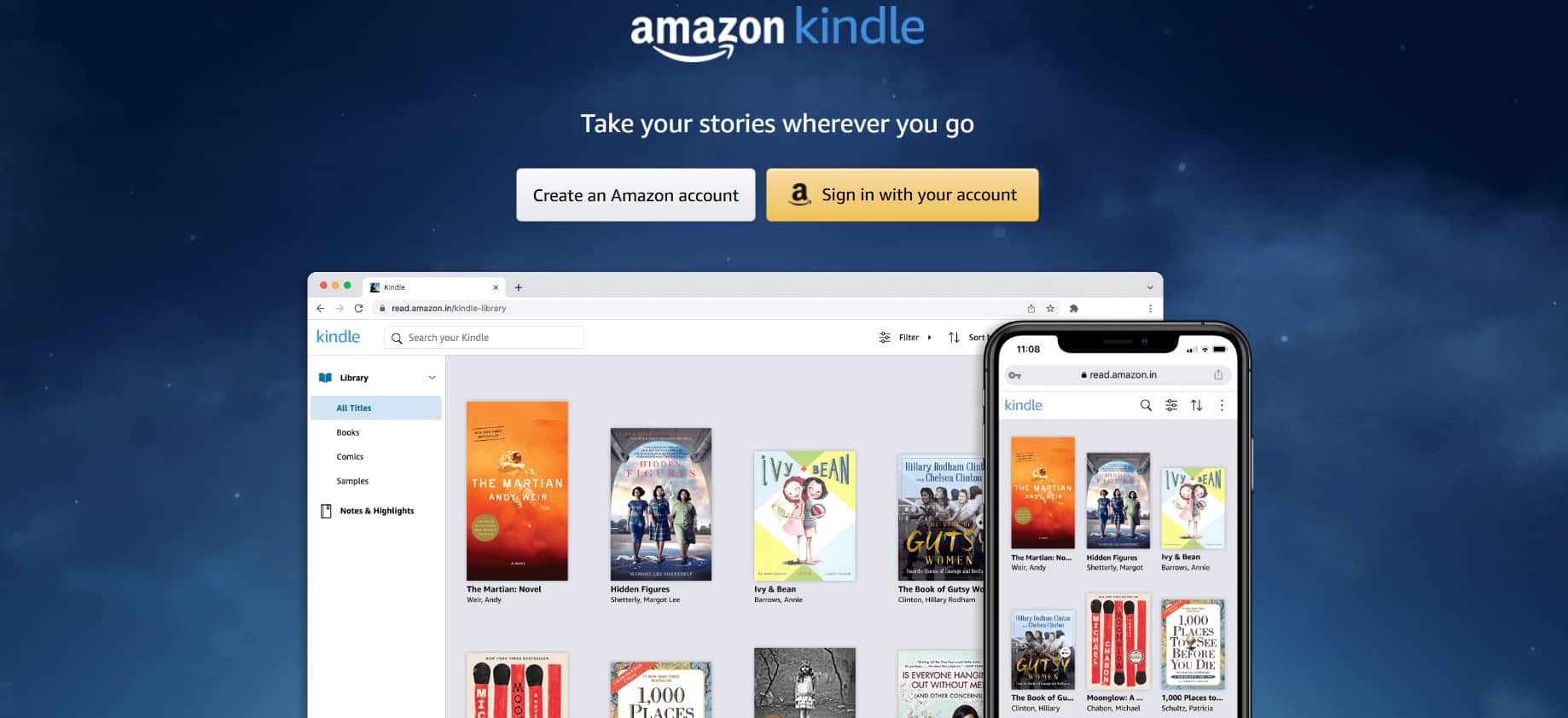 Amazon Kindle | Best Audio Book Apps