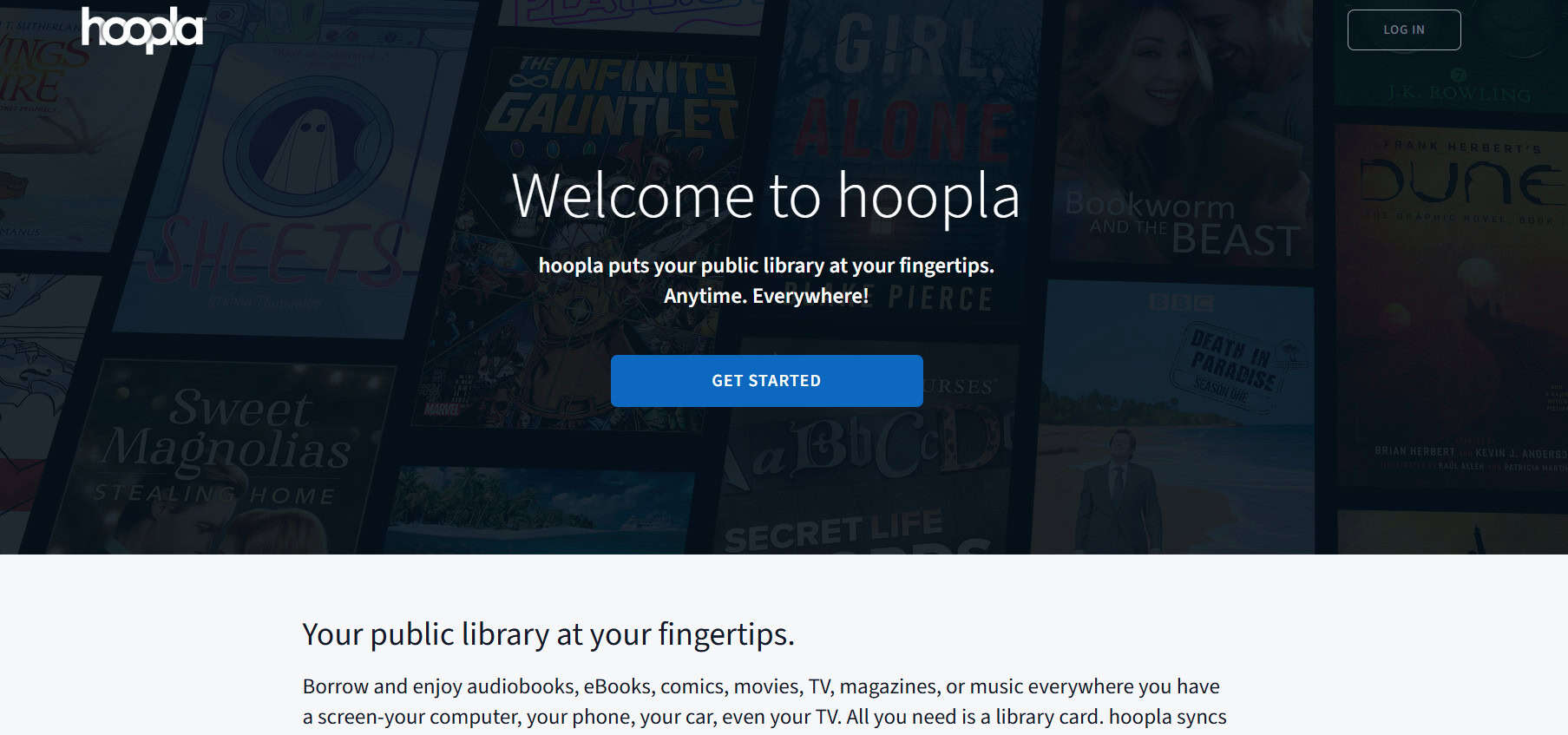 hoopla | Best Audio Book Apps