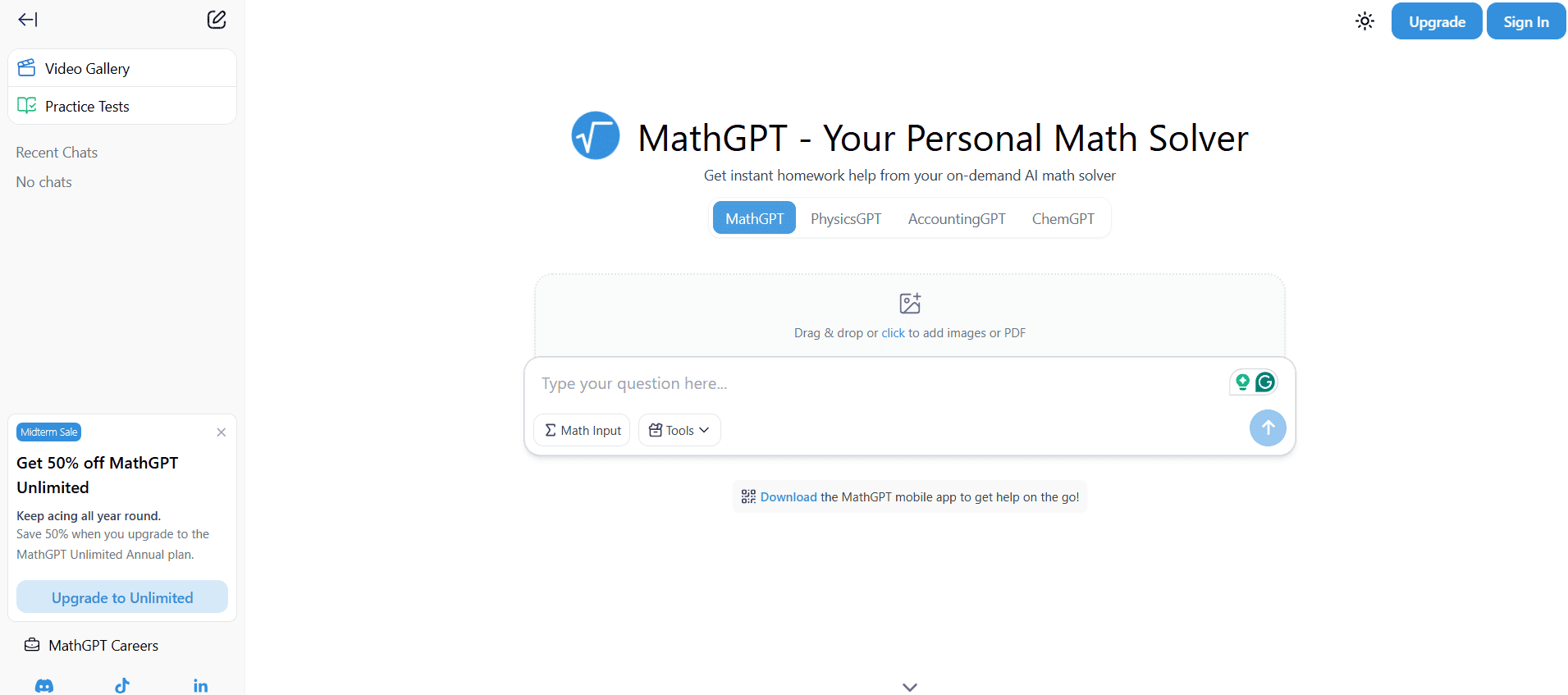MathGPT