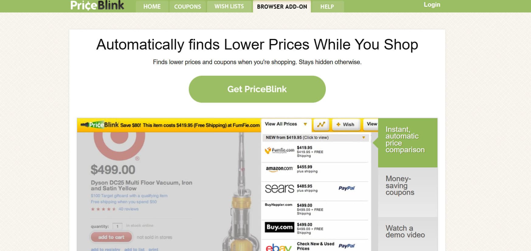 PriceBlink | Best CamelCamelCamel Alternatives